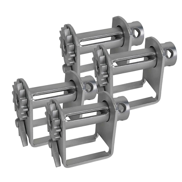 Mytee Products Zinc Winches for East Sliding Tracks of Flatbed Trailers, 4PK WinchS-East-Zx4 - main