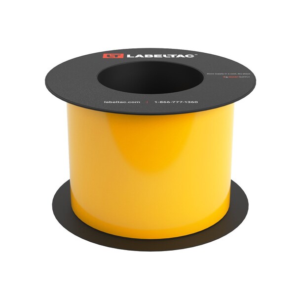 Labeltac Label Supply 4in x 75ft, Dark Yellow LT418-C - main