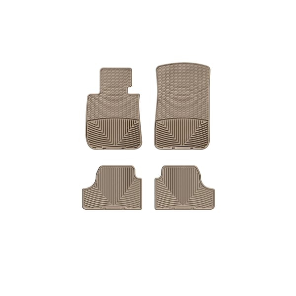 Weathertech Tan, Front and Rear All Weather Floor Mats W61TN-W261TN - main