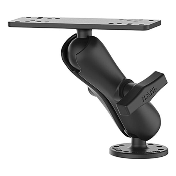 Ram Mounts RAM 1.5" Ball Mount with 6.25" x 2" Rectangle Base RAM-111 - main