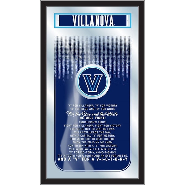 Holland Bar Stool Co Villanova 26" x 15" Fight Song Mirror MFghtVilnva - main
