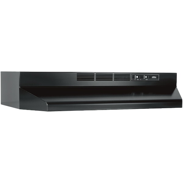 Broan-Nutone 41000 Series 30'' Non-Ducted Black Range Hood 413023 - main