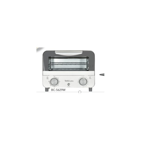 Betty Crocker Mini Toaster Oven, Compact Countertop Oven for Dorms, RVs, Apartments BC-5629W - main
