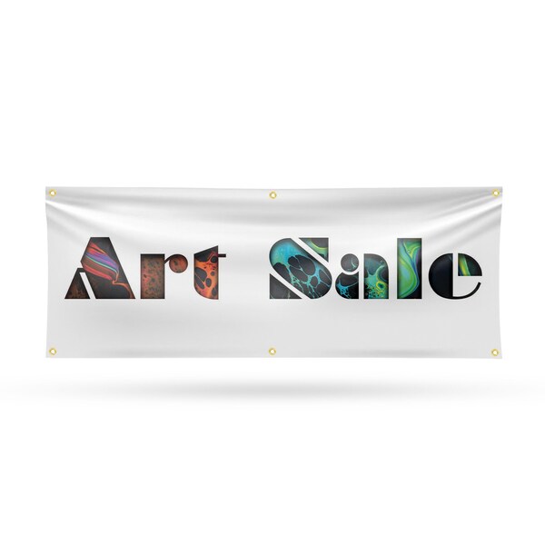 Signmission Art Sale, 24 Inch x 72 Inch, Vinyl Banner B-72-30463 - main