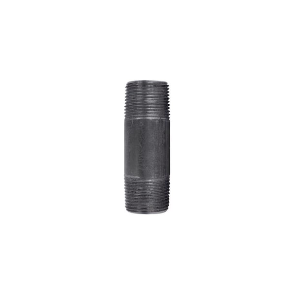 Stz Industries 3/4 in. MIP each X 3/4 in. D MIP Black Steel 3 in. L Nipple 300UP34X3 - main