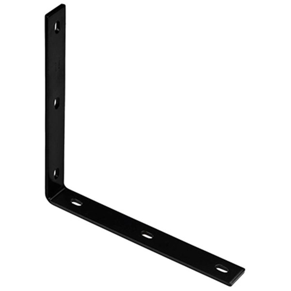 Eat-In N351-469 12.25 in. Corner Brace, Black Powder Coated Steel EA567768 - main