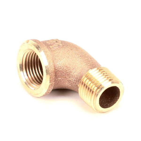 Market Forge Street Elbow, 90 Degree, 1/2in, Female x Male, Brass, Modified 95-3730 - main