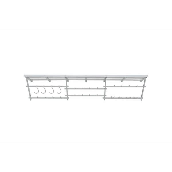 Garage Essentials Ultimate Shelf and Track Storage System, 96 in W, 96 in L 220863 - main