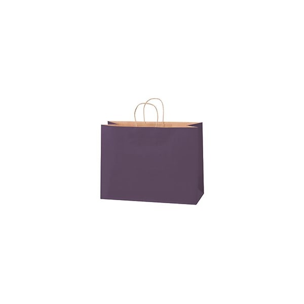 Bubblefast 250-16 x 6 x 12'' Purple Tinted Shopping Bags, 250PK BFBGS118PU - main