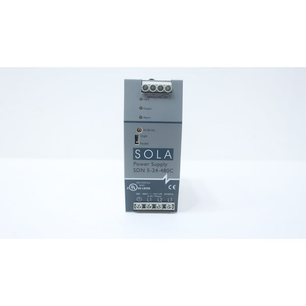 Sola POWER SUPPLY 24V-DC 5A 380-480V-AC SDN 5-24-480C - main