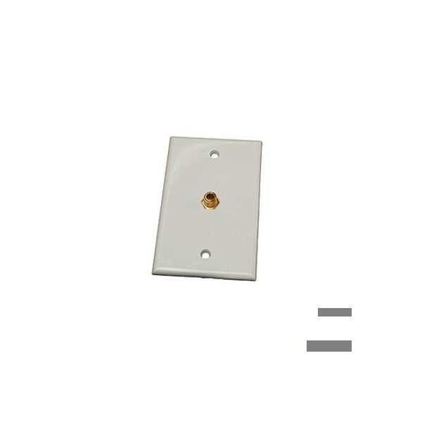 Rv Designer WHITE TV WALL PLATE - INTERIOR T141 - main