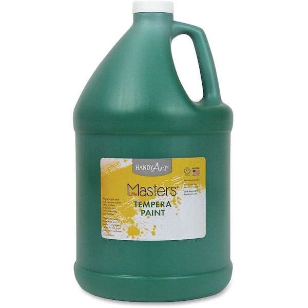 Handy Art Little Masters® Tempera Paint, Green, Gallon 204-745 - main