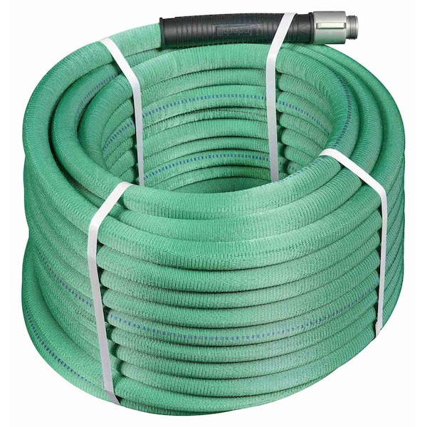 Underhill 1 in ID x 125 ft L Water Hose, PVC Tube, Green H10-125FW - main
