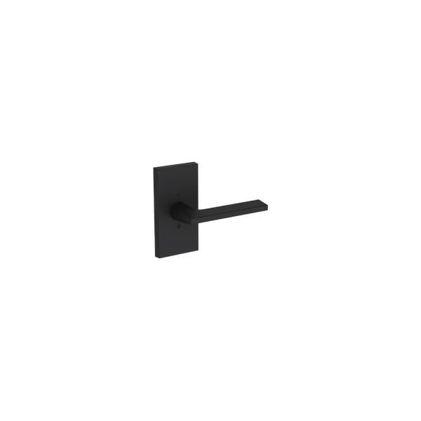 Baldwin Residential Door Levers Half Dummy Reversible Satin Black HDANACFR190 - main