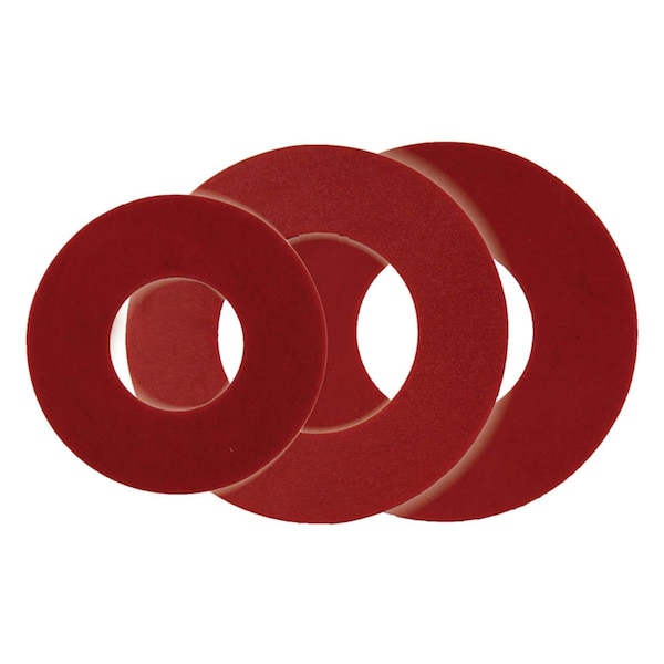 Homewardbound Dual Flush Seal Kit, Red, Rubber, 3PK HO1495262 - main