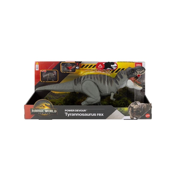Jurassic World Rebirth Power Devour Tyrannosaurus Rex Dinosaur Toy JCH02 - main
