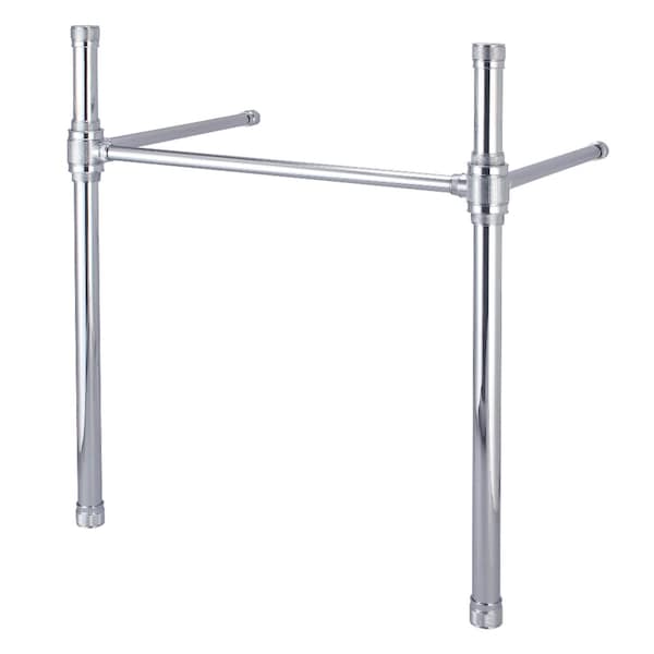 Kingston Brass Brass Knurled Console Sink Legs, Polished Chrome VBH2619331 - main