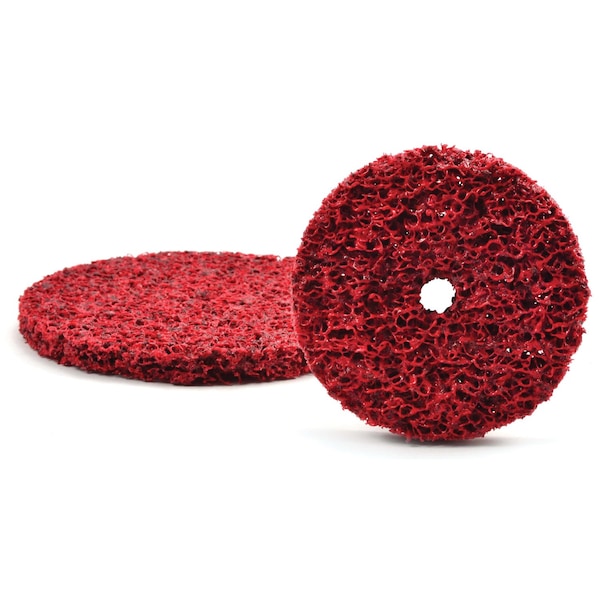 Superior Abrasives STRIPPING RED AO ARBOR MOUNTED DISC 4 X 1/2 X 1/2 AH XCRS A008314 - main