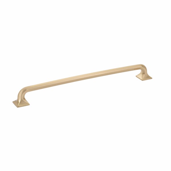 Schaub 15in Center to Center Northport Appliance Pull Signature Satin Brass Finish 214-SSB - main