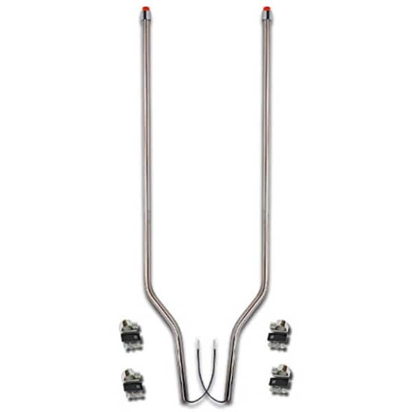 Ilc Repl. For Interstate Durastar Year 2017 304 Stainless Steel 37 In Bumper Guides Wamber Leds Of WZ-ED23-D - main
