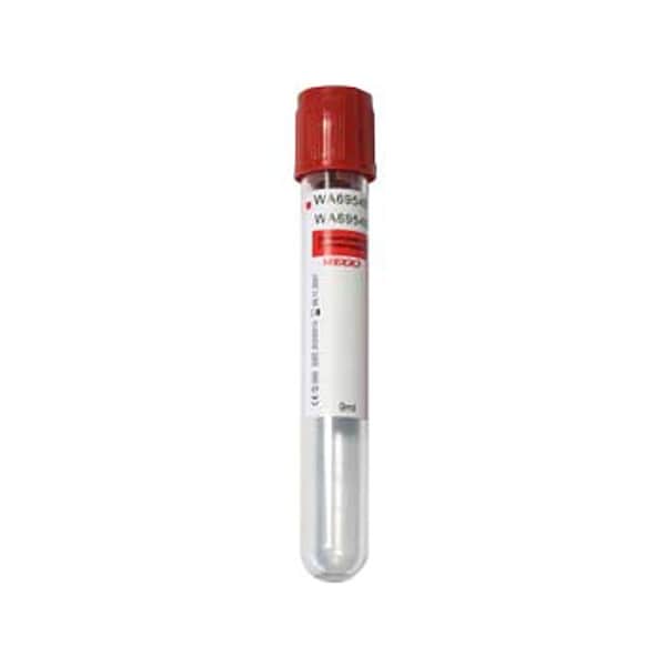 Jorgensen Laboratories Clot Blood Collection Tube, Red Cap, 10mL J1561C - main