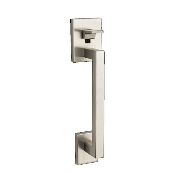 Baldwin Baldwin Minneapolis Sectional Handleset Minus Lever Less Deadbolt Lifetime Satin Nickel Finish 85390056ACX - main
