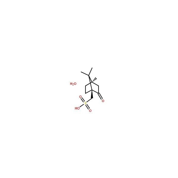 Ak Scientific D-(+)-10-Camphorsulfonic acid monohydrate (25g), CAS 5872-08-2 5743AF-25g - main