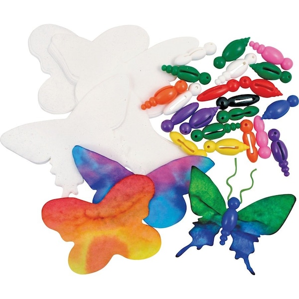 Roylco Butterfly Ornaments Craft Kit, makes 75 R83260 - main