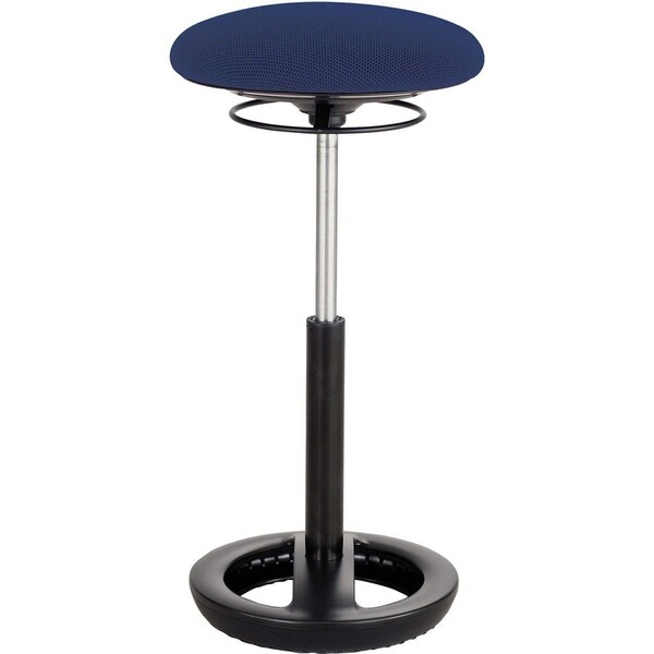 Safco Twixt Active Seating Stool - 22-32"H - Blue 3001BU - main