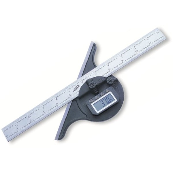 Igaging 2 Piece Square Set Digital Protractor and 12in Blade EM Graduation 35-212-2EM - main