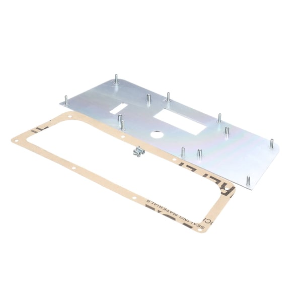 Globe Control Panel with Gasket and Screws, Blank, Aluminum X01338 - main