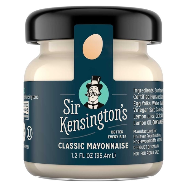 Sir Kensingtons Classic Mayonnaise Room Service Jar, 1.2 Ounce, 72PK 69971013 - main