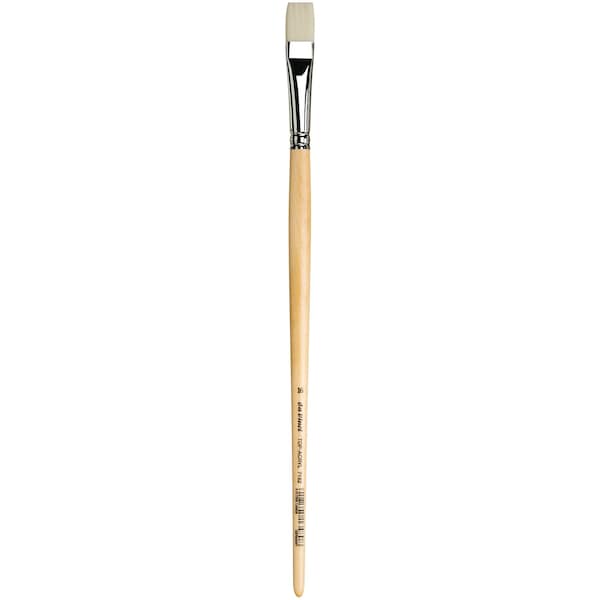 Da Vinci TOP-ACRYL Bright White Brush, Synthetic, Acrylic & Oil, Flat, Series 7182, Size 16 VA-7182_16 - main