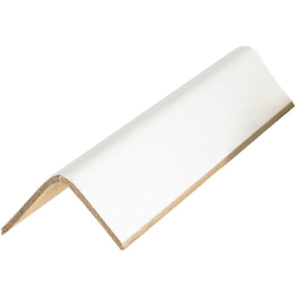 Partners Brand Edge Protectors, Cased, .120, 3" x 3" x 60", White, PK25 EP3360120BX - main