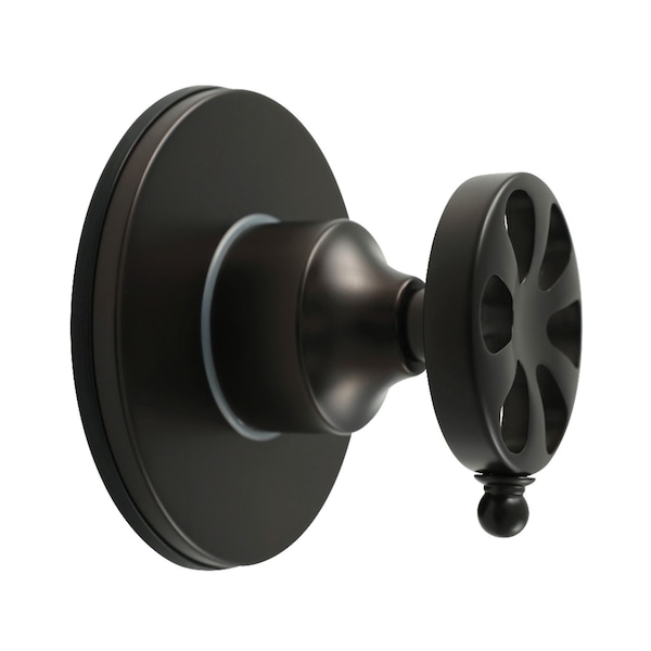 Kingston Brass Single-Handle Three-Way Diverter Valve with Round Trim Kit, Oil Rubbed Bronze KS3035RX - main