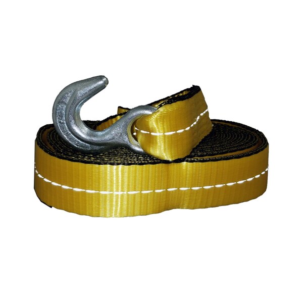 Everest 2 inx15 ft Tow Strap with Reflective Stitching TS2151 - main