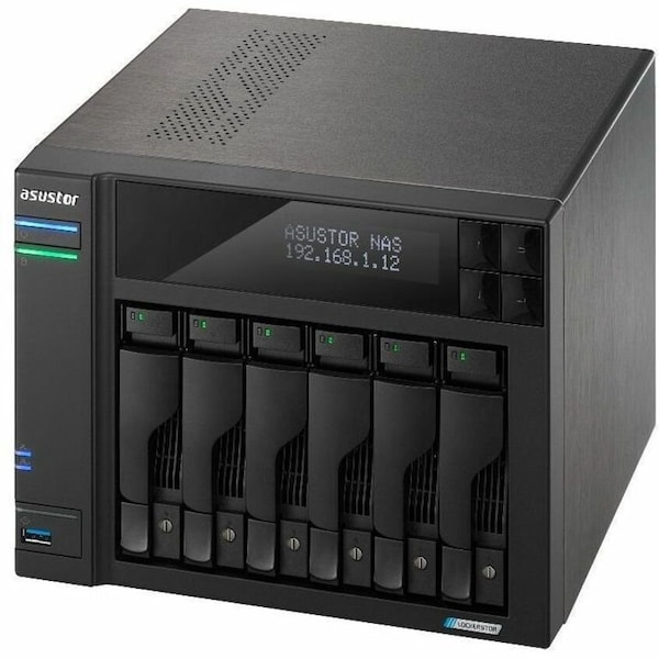 Asustor 6 Bay NAS Lockerstor 6 Gen 2 AS6706T - main