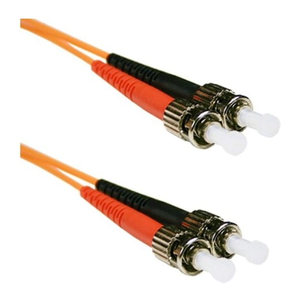 Enet 2M St/St Duplex Multimode 62.5/125 Om1 Or Better Orange Fiber ST2-2M-ENC - main