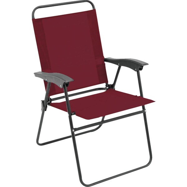 Rio Brands Clay All-Weather Fabric Steel Frame Folding Chair BY059RT-455PK6 - main