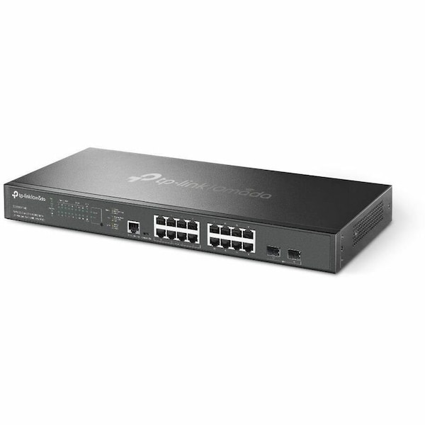 Tp-Link TP-Link Omada 16-Port 2.5G and 2-Port 10GE SFP+ L2+ Managed Switch with 8 Port PoE+ SG3218XP-M2 - main