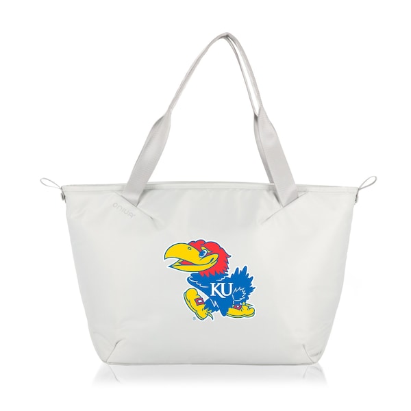 Picnic Time Family Of Brands NCAA Kansas Jayhawks Tarana Cooler Tote Bag made with Recycled Materials 516-01-133-246-0 - main
