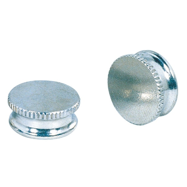Westinghouse 1/2'' Tapped 1/8 IP Nickel Lock-up Cap, 2PK 70640 - main