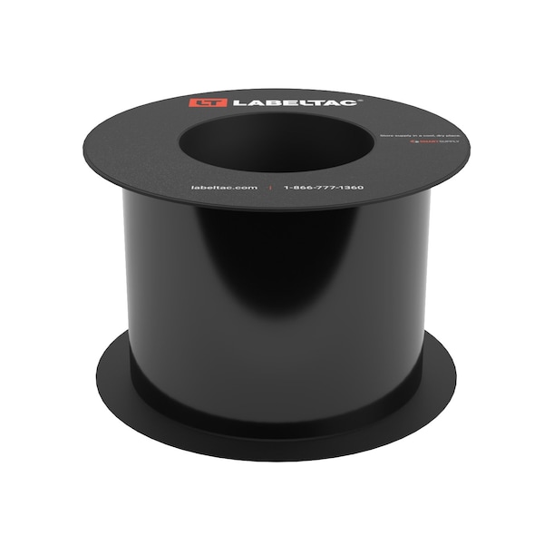 Labeltac Label Supply 4in x 75ft, Black LT403-C - main