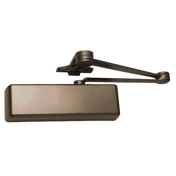 Lcn 4110 Series Grade 1 Door Closer, Spring Cush-N-Stop Arm, Push Side Mounting, 110 Degree Swing, Adju 4111-SCUSH LH 695 AVB - main