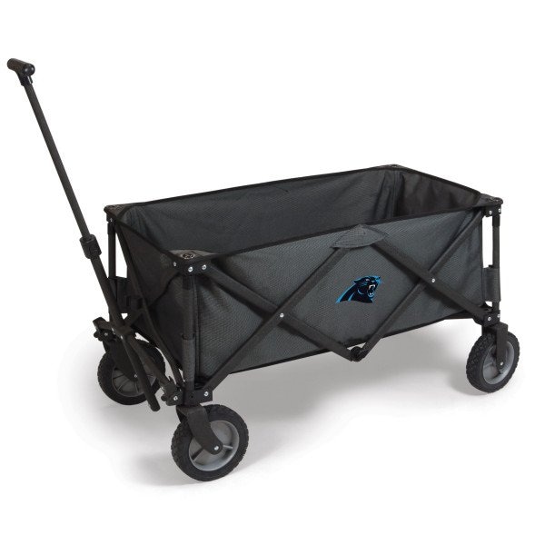 Picnic Time Family Of Brands NFL Carolina Panthers - Adventure Wagon Portable Utility Wagon 739-00-679-054-2 - main