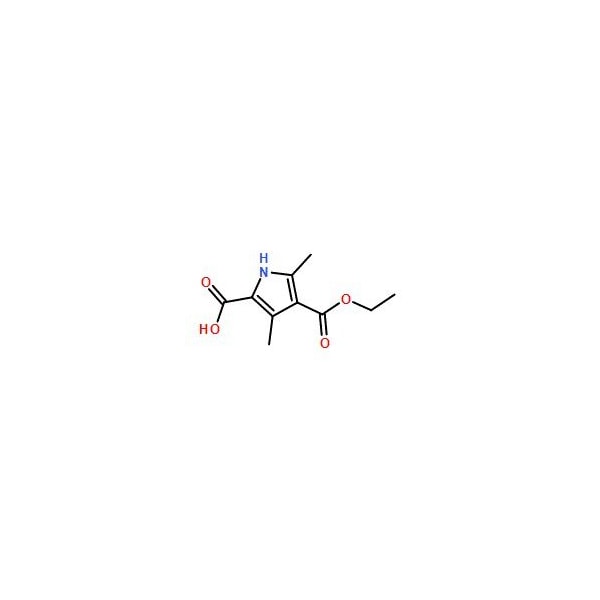 Ak Scientific 4-(Ethoxycarbonyl)-3, 5-dimethyl-1H-pyrrole-2-carboxylic acid (1g), CAS 5442-91-1 7867AB-1g - main