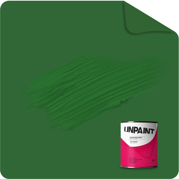 Unpaint Removable paint Interior Matte Green Jade Breeze Quart OQ-AM6J-DUUG - main