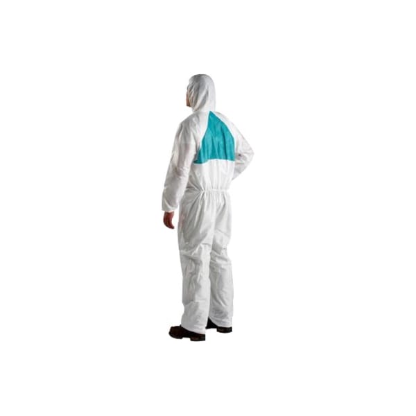 3M Hooded Disposable Coveralls, M, White, SMMMS 4520-M - main