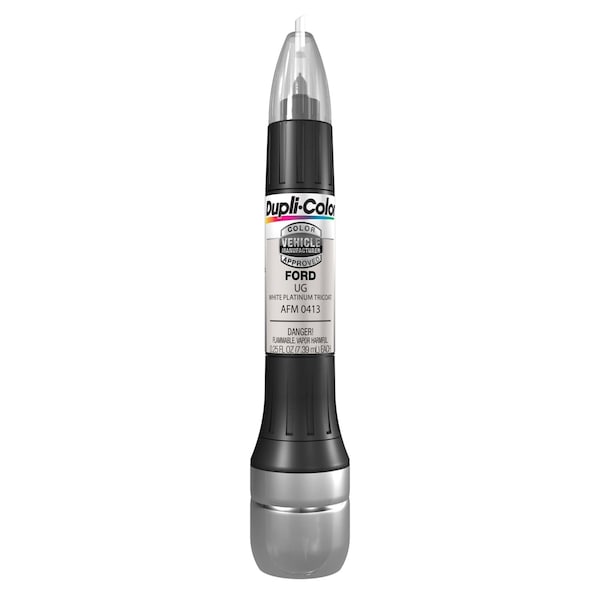Vht Touch-Up Paint Scratch Fix All-in-1 Use For Automotive Body Paint Repair; White Platinum Tricoat AFM0413 - main