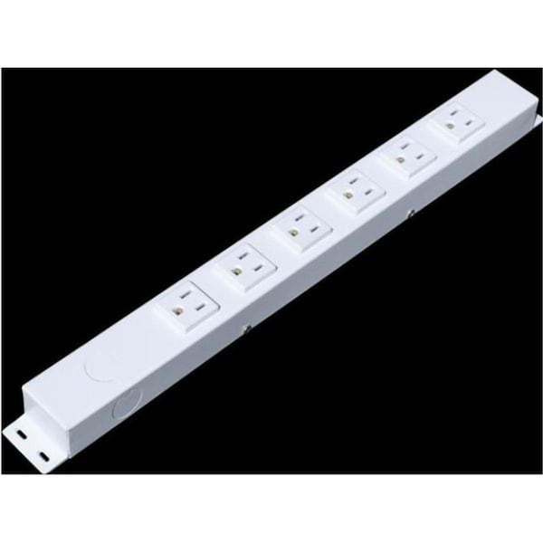 X1 16 in. 6-Outlet Hardwired Power Strip H01606VW1 - main